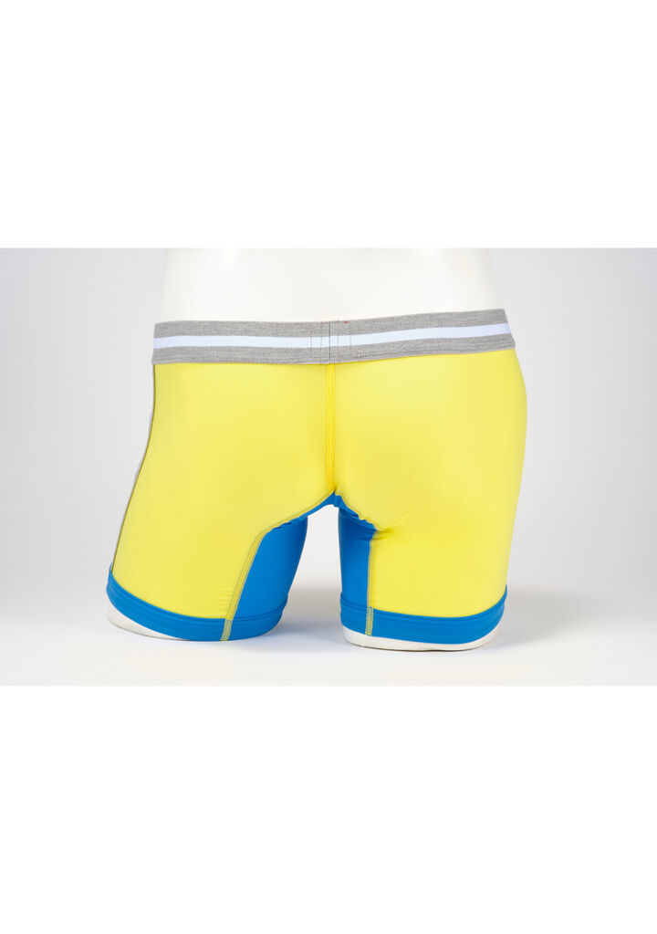 Side Band Long Boxer,lemon, medium image number 4