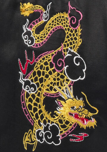 Dragon Sukajan Trunks,black, small image number 4