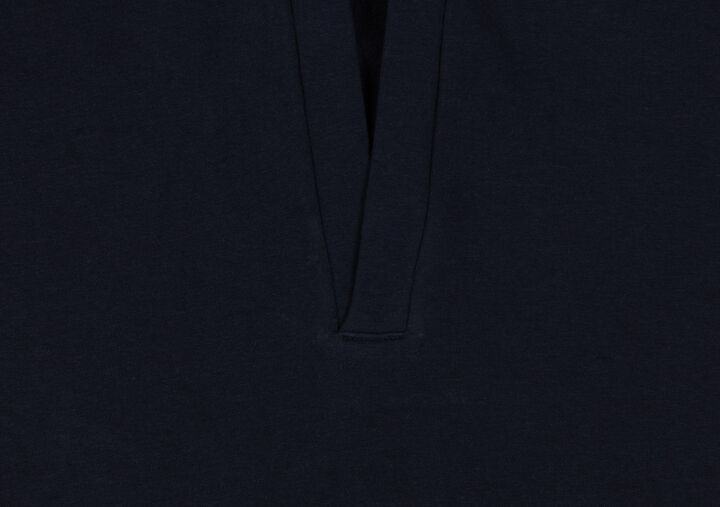 High Gauge Bare Fleece-Lined Union Suit,navy, medium image number 6
