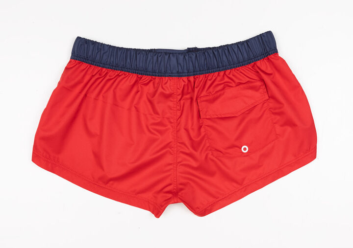 Lace-Up Board Short,red, medium image number 10