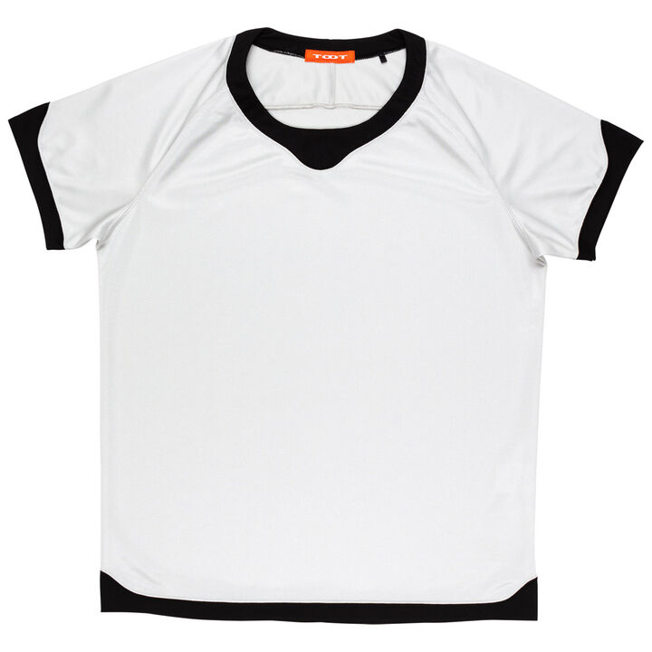 Curvy-cut T-shirt,gray, medium image number 0
