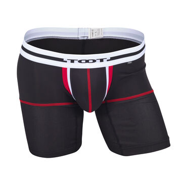 Layered Long Boxer,black, small image number 0