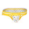 Underwear-dotted Bikini,yellow, swatch