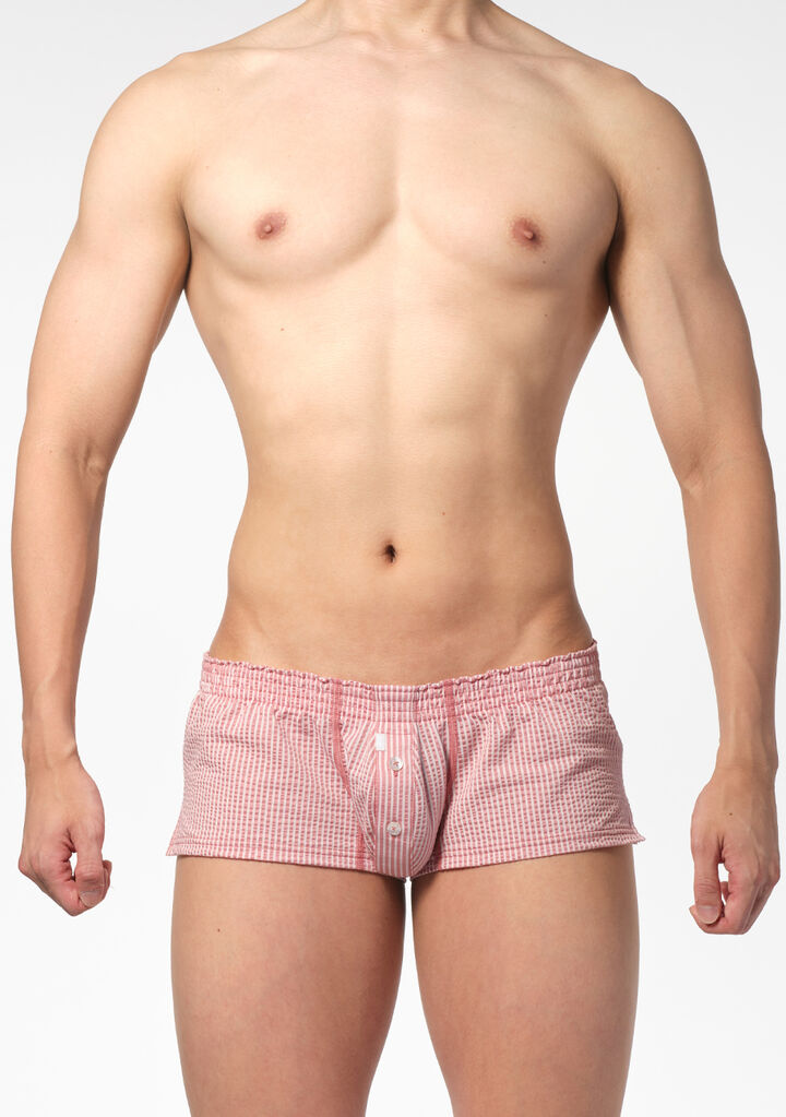 Stripe Seersucker Fit Trunks '23,, medium image number 1