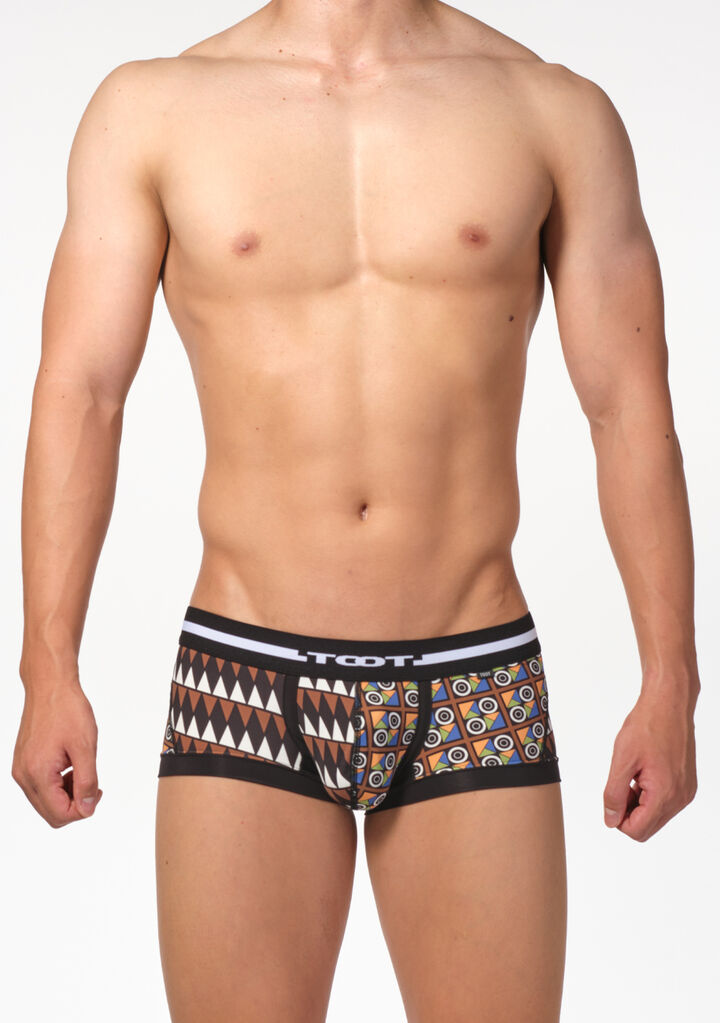 Tribal Asymmetry Boxer,black, medium image number 1