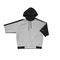 Two-tone Colored Hoodie,gray, swatch