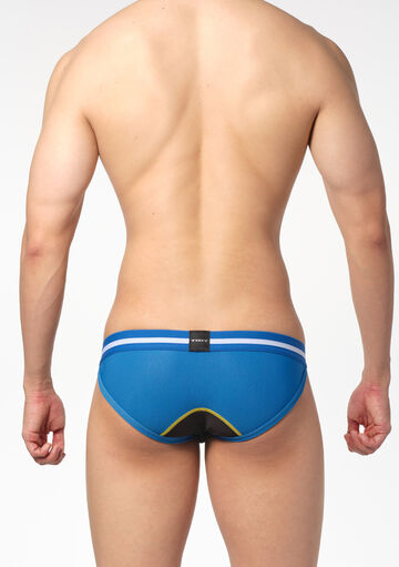 Yellow Stitch Bikini,blue, small image number 2