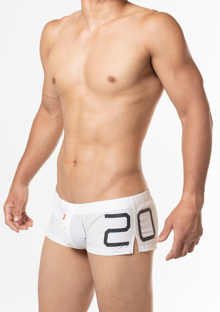 20th Fit Trunks,white, medium image number 2