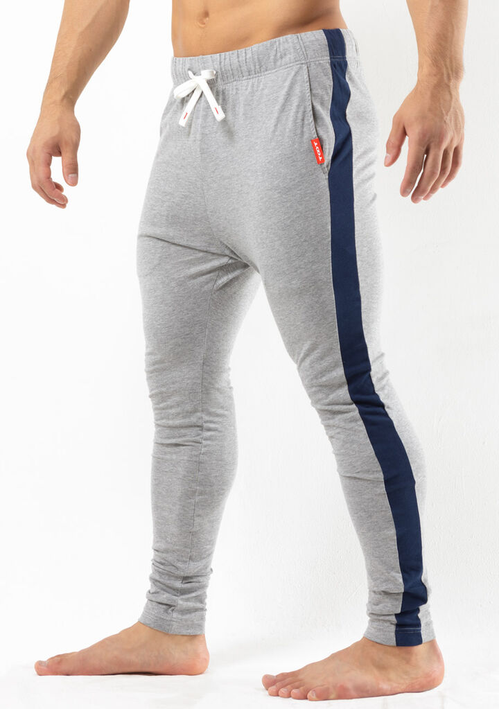 Cotton Jersey Long Pants,gray, medium image number 2