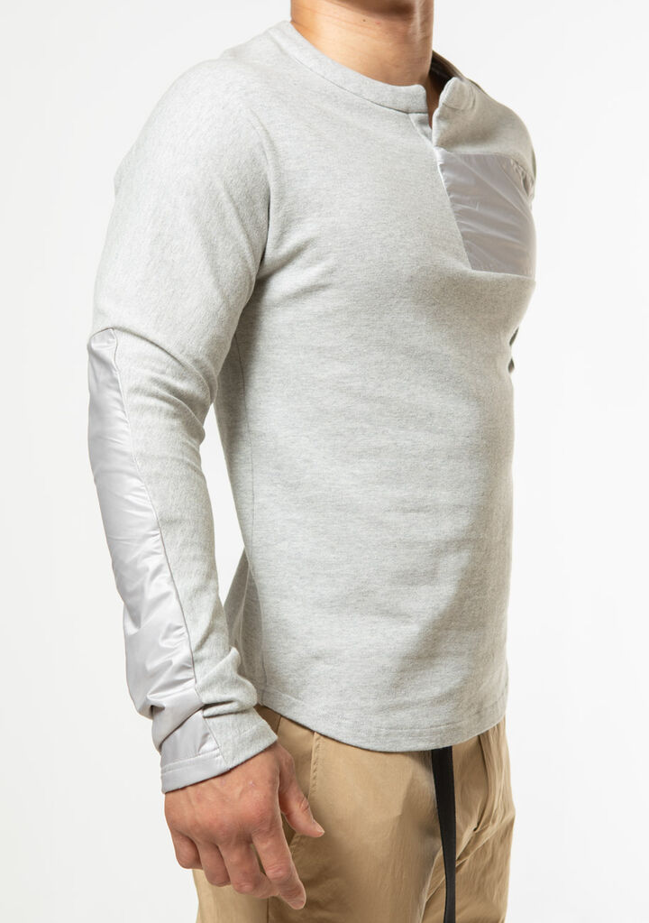 Solid Dolman Long Sleeve,gray, medium image number 4