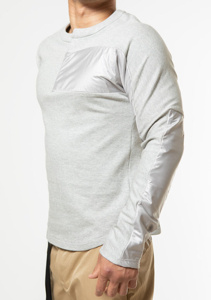 Solid Dolman Long Sleeve,gray, medium image number 2