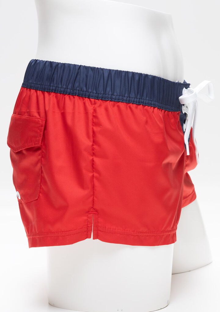 Lace-Up Board Short,red, medium image number 11