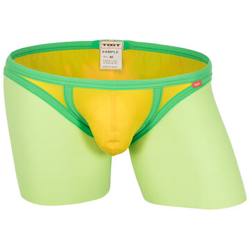 Bikini Line Short Boxer,yellow, small image number 0