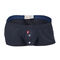 Striped Seersucker Fit Trunks,navy, swatch
