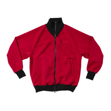 Two-tone Track Jacket,レッド, small image number 0