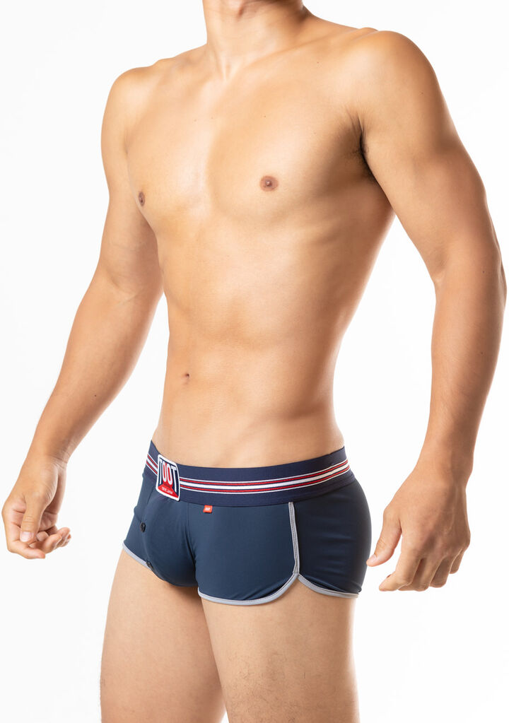 Smooth Fit Trunks,navy, medium image number 2