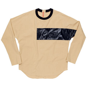 Solid Dolman Shirt,khaki, small image number 0