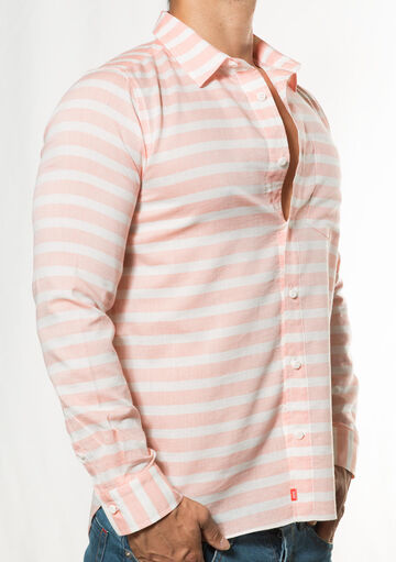 Airy border shirt,, small image number 4