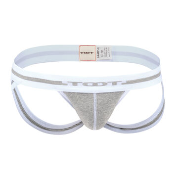 Color Cotton Jockstrap,gray, small image number 0