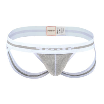 Color Cotton Jockstrap,gray, small image number 0