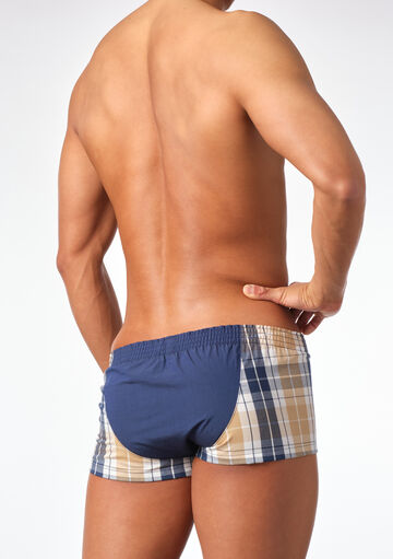 Hybrid Tartan Check Trunks,gray, small image number 2