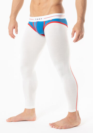 Bikini Line Leggings,white, small image number 2