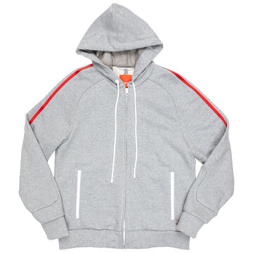 Pacific Fleece-lined Zip-Up Hoodie,gray, small image number 0