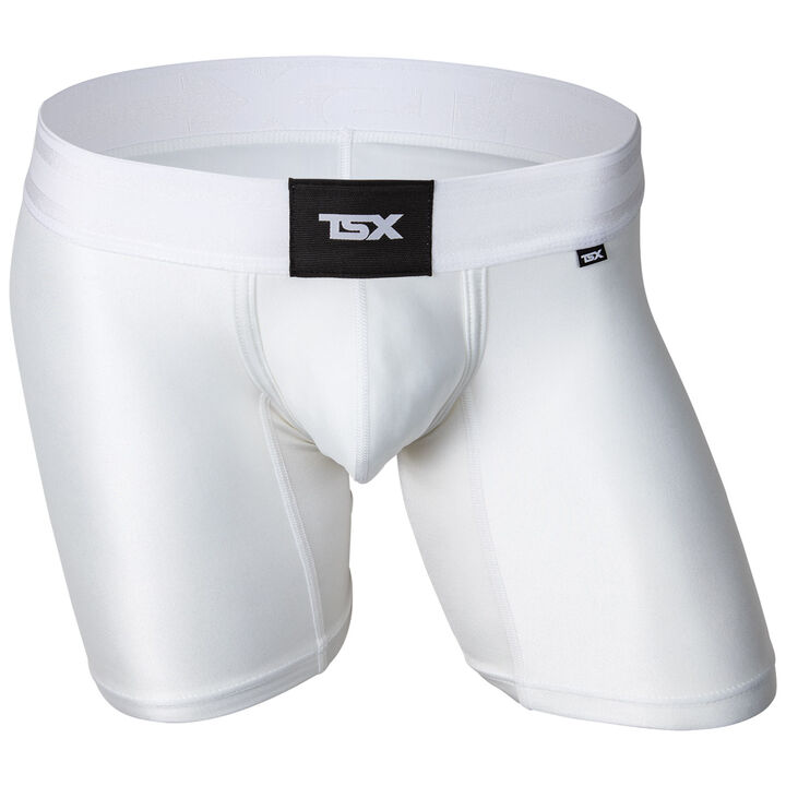 TSX Athlete's Long Boxer,white, medium image number 0
