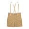 Suspender Chino Shorts,beige, swatch