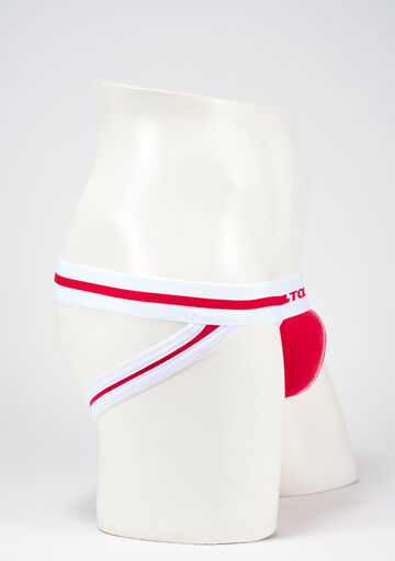 Color Cotton Jockstrap,red, small image number 4