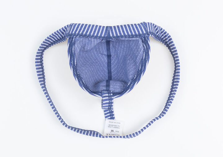 Seersucker Jersey Thong,saxe, medium image number 11