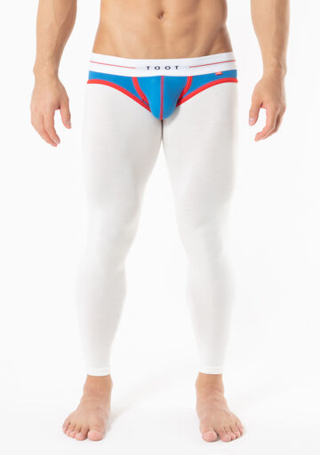 Bikini Line Leggings,white, small image number 1