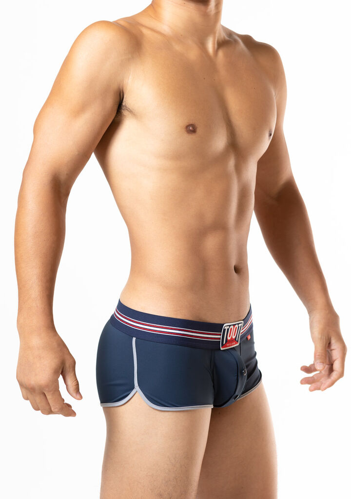 Smooth Fit Trunks,navy, medium image number 4