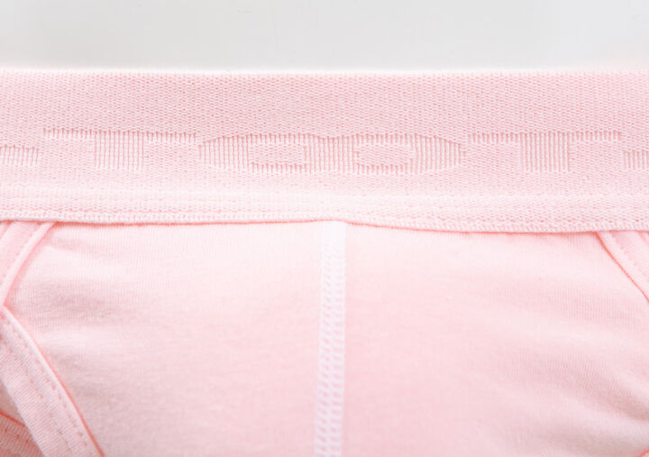 Piece-Dyed Cotton Brief,pink, medium image number 7