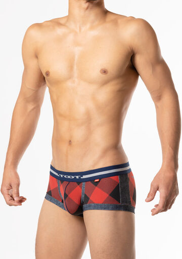 Buffalo Check Boxer,red, small image number 2