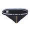 Yellow Stitch Bikini,black, swatch