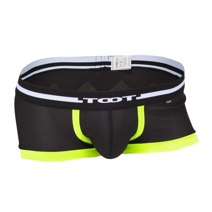 Neon Argyle Mesh Boxer,, medium
