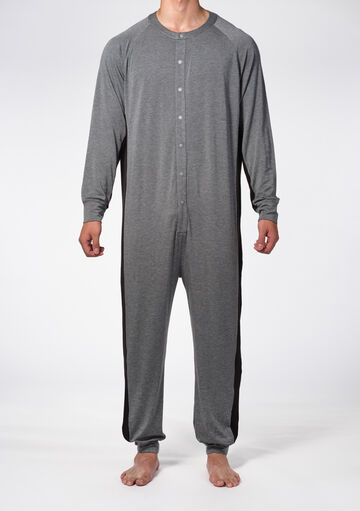 Cozy Union Suits,gray, small image number 1