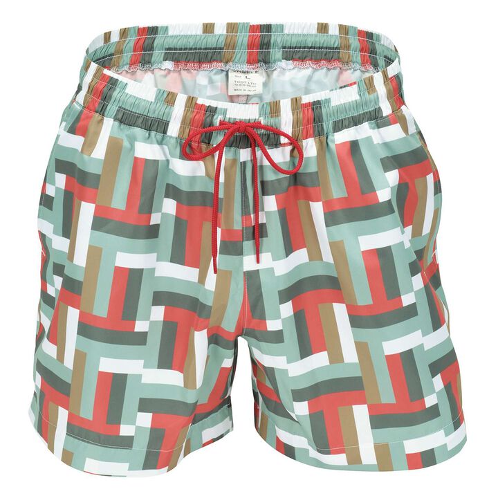 Multi Block Surf Shorts